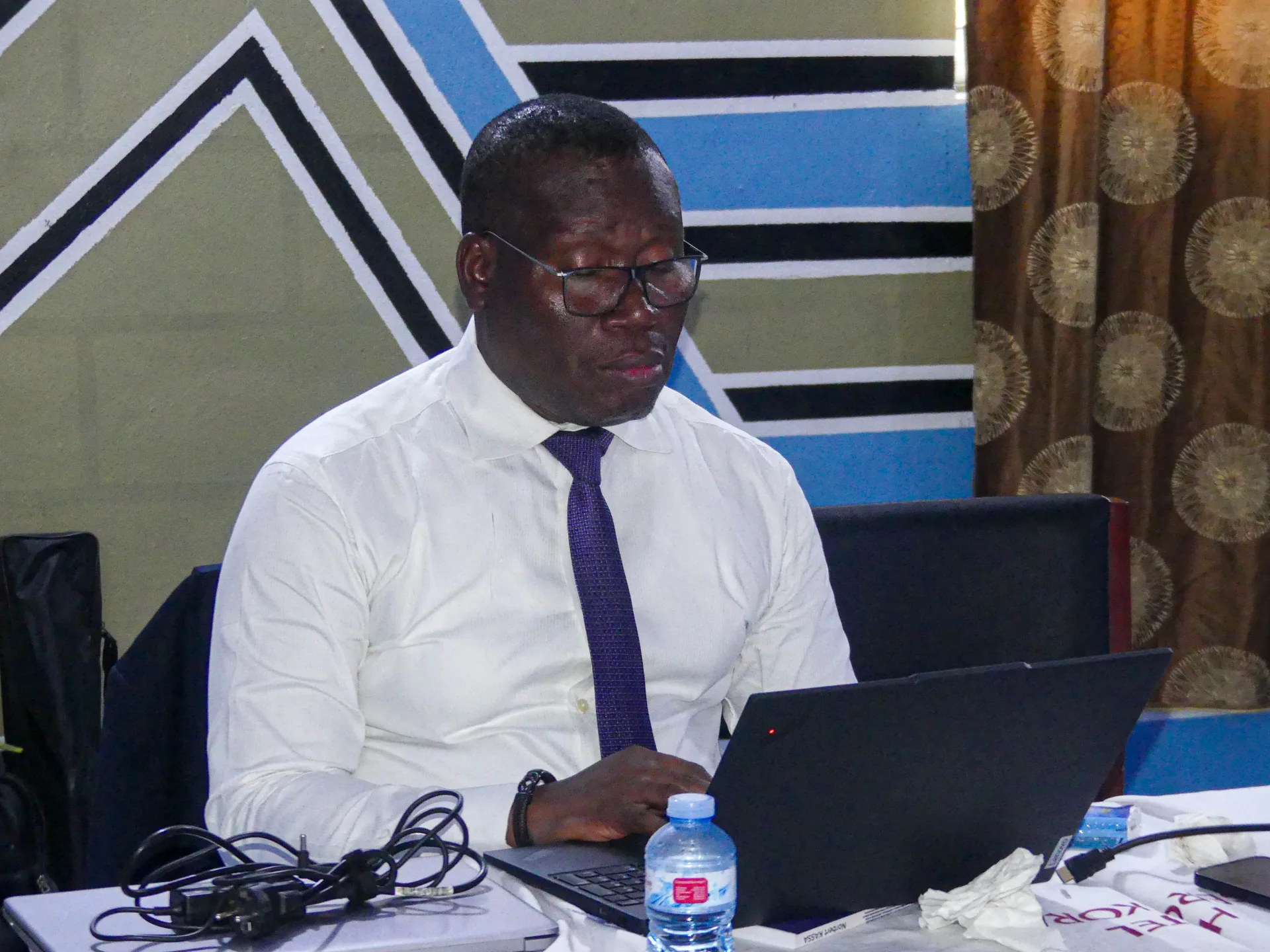 Déroulement de la formation à l'hôtel SERO KORA 3 de Parakou