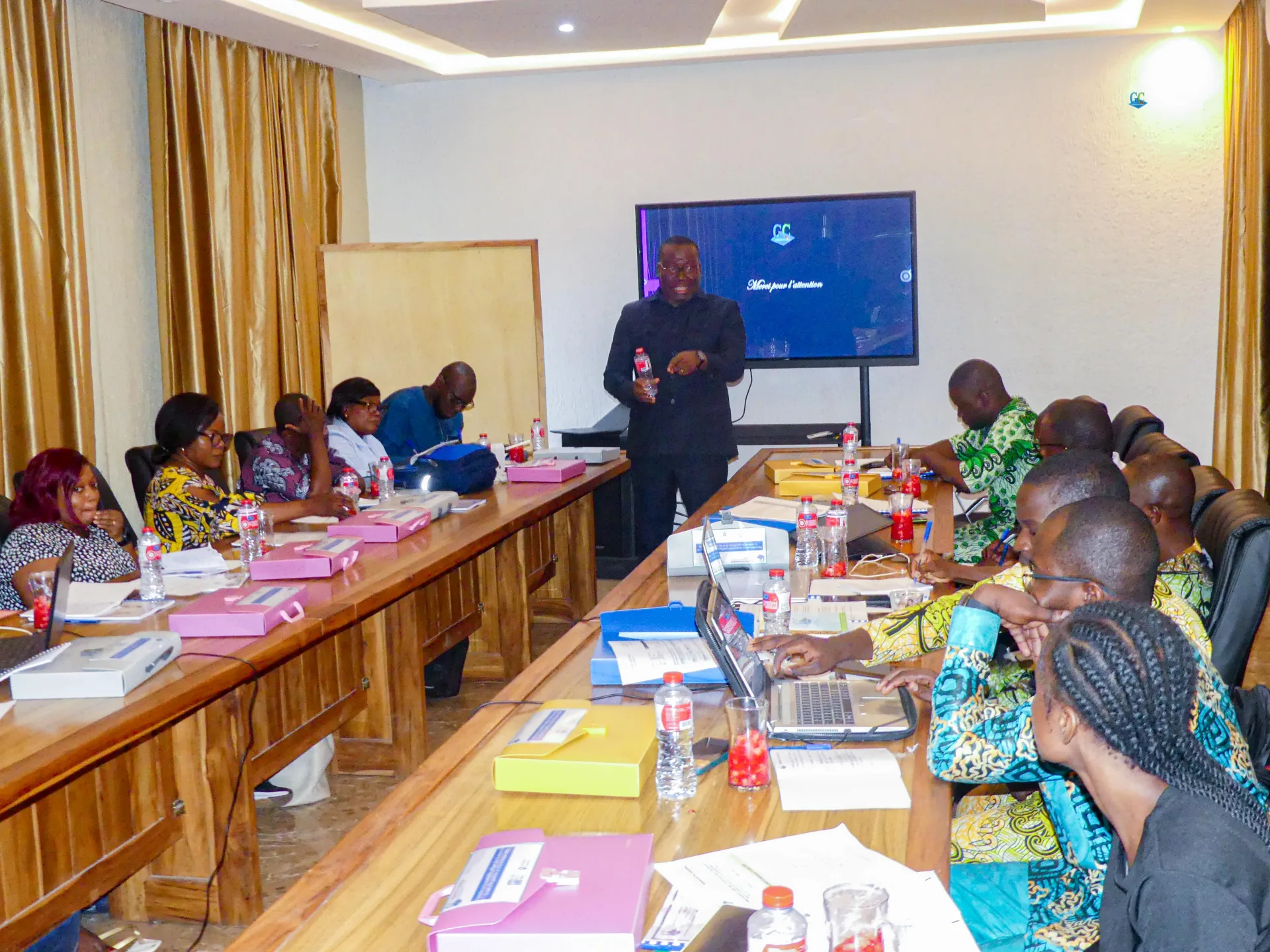 Formation tenue à l'hôtel EDITH PALACE de Porto-Novo